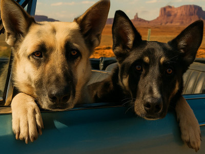 Their bond kept them alive… their rescue gave them hope. Meet our Thelma and Louise. ❤️❤️